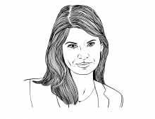 Sketch of Anna Shechtman